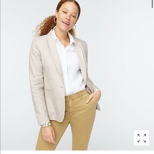 J crew linen Parke blazer